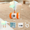 App-Controlled Remote Control Mouse Cat Toy – USB Rechargeable Moving Toy with 6 Lights