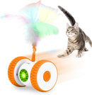 App-Controlled Remote Control Mouse Cat Toy – USB Rechargeable Moving Toy with 6 Lights