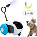 Interactive Remote Control Mouse Cat Toy – Rechargeable Moving Car with Obstacle Avoidance