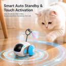 Interactive Remote Control Mouse Cat Toy – Rechargeable Moving Car with Obstacle Avoidance