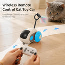 Interactive Remote Control Mouse Cat Toy – Rechargeable Moving Car with Obstacle Avoidance