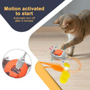 Automatic Interactive Mice Moving Cat Ball with Wiggly Tail, Voice & 3 Play Modes
