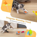 Automatic Interactive Mice Moving Cat Ball with Wiggly Tail, Voice & 3 Play Modes