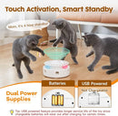 3-in-1 Automatic Interactive Cat Toy with Fluttering Butterfly, Moving Feather & Track Balls