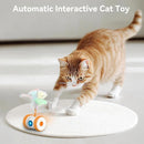 App-Controlled Remote Control Mouse Cat Toy – USB Rechargeable Moving Toy with 6 Lights